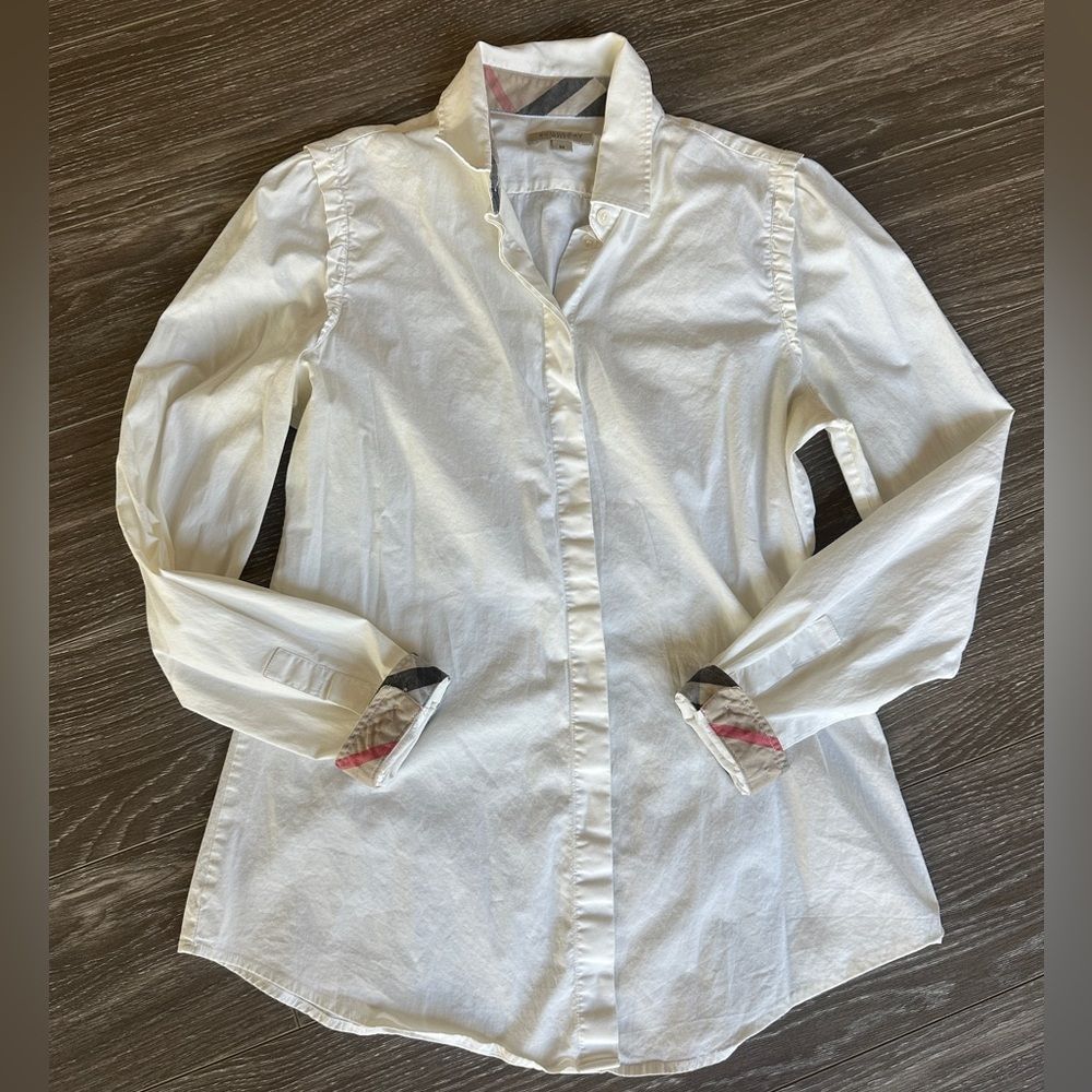Burberry Brit button down office shirt